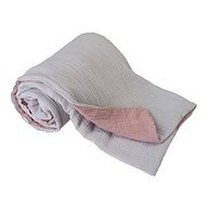 BABYMATEX Cotton blanket Muslin light grey 75x100 cm - Blanket