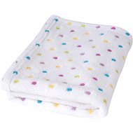 BABYMATEX Baby blanket MILLY white - Blanket