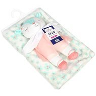 BABYMATEX takaró játékkal Sheep Mint Pink 75 x 100 cm - Pléd