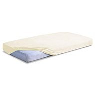 BABYMATEX Terry bed sheet 60x120 cm cream - Cot sheet