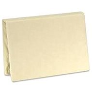BABYMATEX Jersey sheet with elastic, 60x120 Beige - Cot sheet