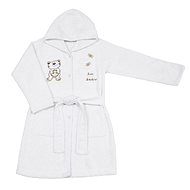 ECO Bathrobe Teddy Bear White size 92 - Bathrobe