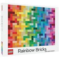 Chronicle books Puzzle LEGO® Szivárványos kockák 1000 darab - Puzzle