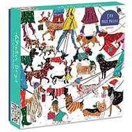 Galison Puzzle Dogs in winter 500 pieces - Jigsaw Puzzle