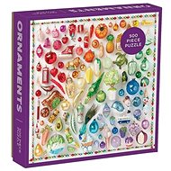 Galison Puzzle Rainbow Ornaments 500 pieces - Jigsaw Puzzle