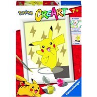 Ravensburger Kreativ- und Kunstspielzeug 202430 CreArt Pokémon Pikachu - Malen nach Zahlen