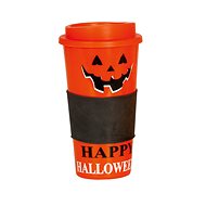 Plastic cup - pumpkin - pumpkin - halloween - 270 ml - 17 cm - Drinking Cup