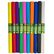 Crepe paper mix - 200 x 50 cm - 10 pcs - Crepe Paper