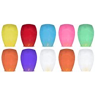 Flying lantern - greeting card - mix of colours 37x53x95 - Chinese Lantern
