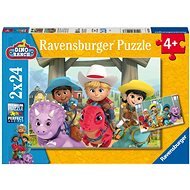 Ravensburger 055883 Dino Ranch 2× 24 dielikov - Puzzle