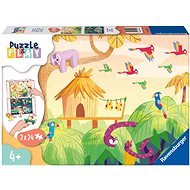 Ravensburger 055937 Puzzle & Play Jungle Adventure 2x24 pieces - Jigsaw