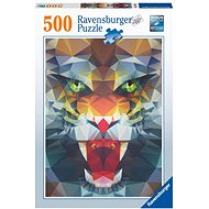 Ravensburger 169849 Polygon Lion 500 pieces - Jigsaw Puzzle