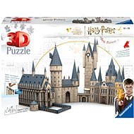 Ravensburger 3D Puzzle 114979 Harry Potter: Roxfort kastély - Nagyterem és Csillagvizsgáló torony 2 az 1-ben - 3D puzzle