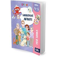 ALBI Kvído - Activities with stickers - My family - Board Game