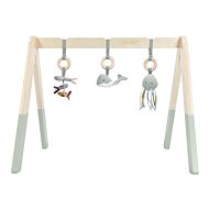 Wooden trapeze bar Ocean Mint - Baby Play Gym