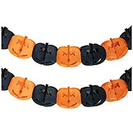 Rappa Halloween pumpkin garland 800 cm - Garland