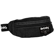 BeUniq kidney bag black, 2 zippers - Bum Bag