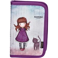 SANTORO Purple Purrrrrfect Pals sofa bed - Pencil Case