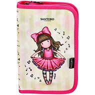 SANTORO Pink Gorjuss First Position folding - Pencil Case