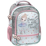 Paso School Backpack Balerina Dance with your heart - School Backpack
