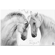 Table mat MFP 60 x 40cm Horses - Writing Pad