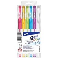 Gel pen set GLITTER 6 pcs GG1038-6 - Gel Pen 