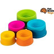 Fat Brain Stacking Hats Dimpl Stack - Motor Skill Toy