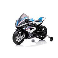 Beneo Electric Motorcycle BMW HP4 RACE 12V, white - Kids' Electric Motorbike