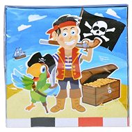 Paper napkins pirate - captain hook - 33 x 33 cm - 20 pcs - Paper Napkins