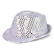 Disco hat silver with ice - Costume Accessory