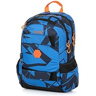 Student Backpack oxy Sport blue shapes - School Backpack