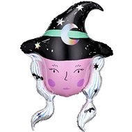 Foil balloon hat - Halloween - witch - 60 cm - Balloons