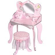 DeCuevas 55534A Fa sminkasztal tükörrel és fa székkel Magic Maria 2022 - Gyerek sminkasztal