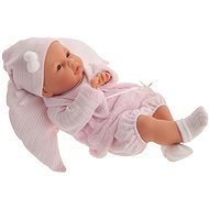 Antonio Juan 14049 Bimba – žmurkajúca bábika bábätko so zvukmi a mäkkým látkovým telom – 37 cm - Bábika