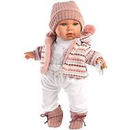 Llorens 42406 Baby Julia - realistic doll with sounds and soft fabric body - 42 cm - Doll