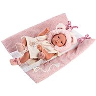 Llorens 63544 New Born Girl - realistic baby doll with all-vinyl body - 35 cm - Doll