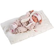 Llorens 73882 New Born Girl - realistic baby doll with all-vinyl body - 40 cm - Doll