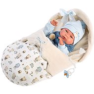 Llorens 73885 New Born Boy - realistic baby doll with all-vinyl body - 40 cm - Doll