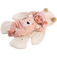 Llorens 63644 New Born - realistic baby doll with sounds and soft fabric body - 36 cm - Doll