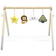 Wooden trapeze with toys - Baby Play Gym
