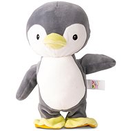 Pugs at Play - Interactive animal - Snowy grey penguin - Soft Toy