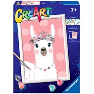 CreArt Paint by Numbers - No Drama Llama - Malování podle čísel