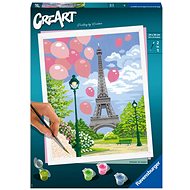 CreArt Paint by Numbers - Spring in Paris  - Malování podle čísel