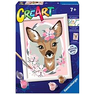 CreArt Paint by Numbers - Delightful Deer - Malování podle čísel