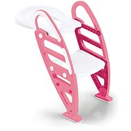 Dolu Ladders with toilet seat pink - Stepper