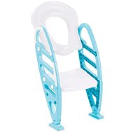 Dolu Steps with seat to the toilet blue - Stepper