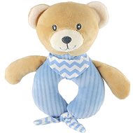 Teddies Bear Rattle Blue - Baby Rattle