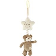 Teddies Bear with Star Plush Crib Hanger Stretchable Toy Machine - Pushchair Toy