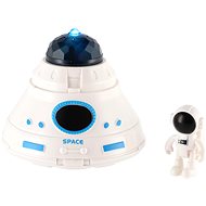 Teddies Space set plastic astronaut, space station - Figure