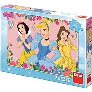 Dino Blossoming Princesses 48 puzzles new - Jigsaw